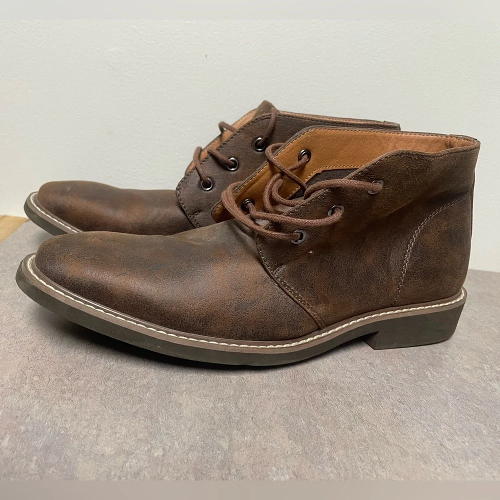 Guess Dark Brown Chukka Boots for Mens Size 8.5